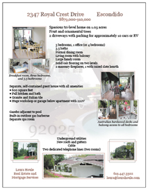 McDowell flyer real estate flyer