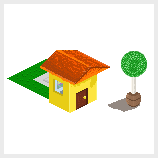 pixel art: house
